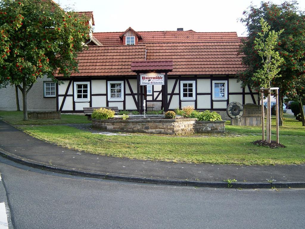 Landgasthof Zur Untermuehle 다테로데 외부 사진
