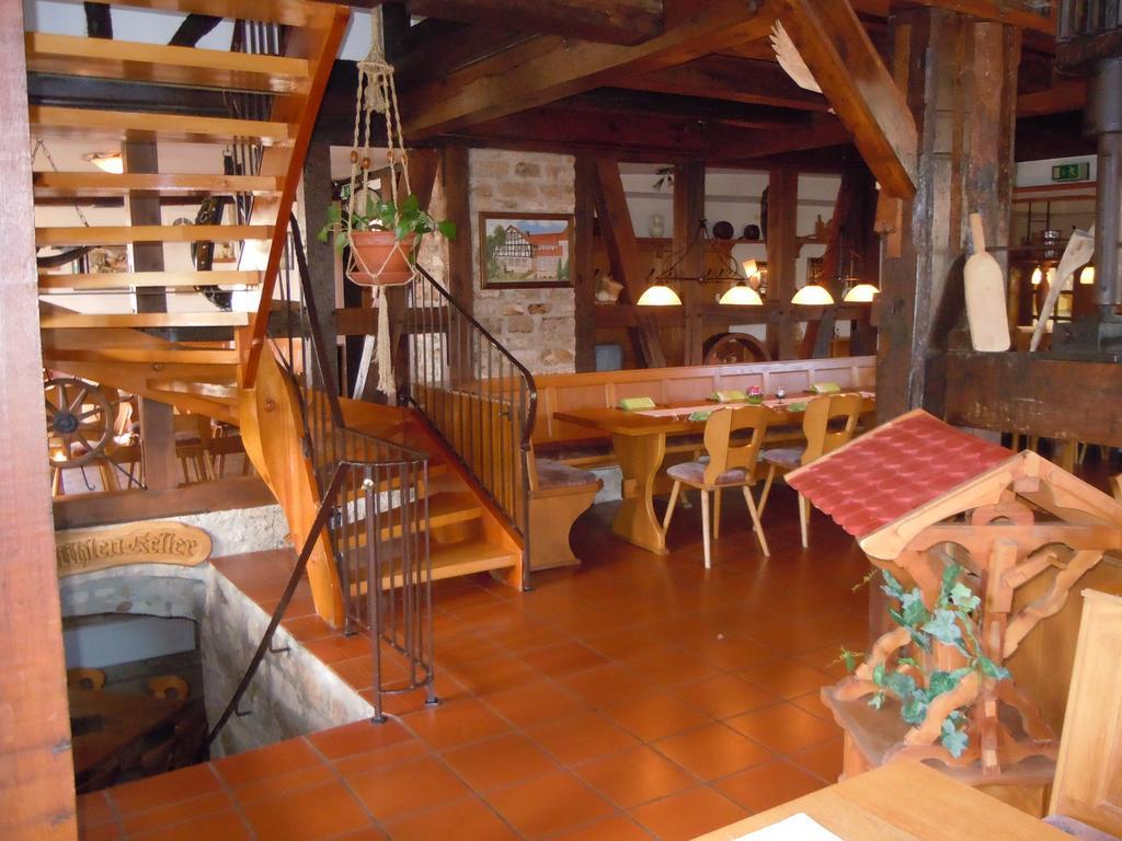 Landgasthof Zur Untermuehle 다테로데 외부 사진